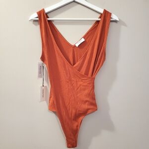 Babaton - Lido Crossbody Bodysuit - Size M  (NWT)